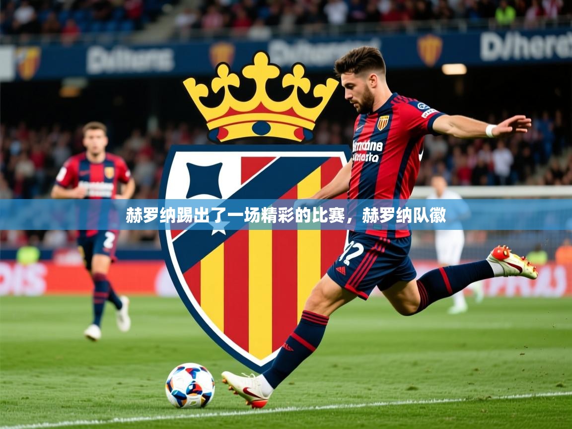 赫罗纳踢出了一场精彩的比赛，赫罗纳队徽